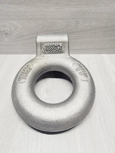 (1) Wallace Forge 909330 Adjustable Lunette 3" Forged Eye, 25,000 lbs GTW - Picture 1 of 4