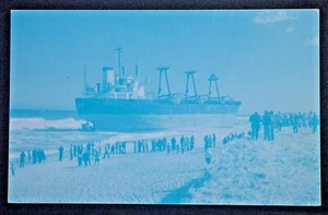 Maltese Freighter Eldia Grounded at Nauset Beach Orleans MA 3/29/SHIPS FREE984 - Picture 1 of 2