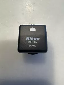 Original Nikon AS-15 Sync Terminal Adapter Hot Shoe - Picture 1 of 3