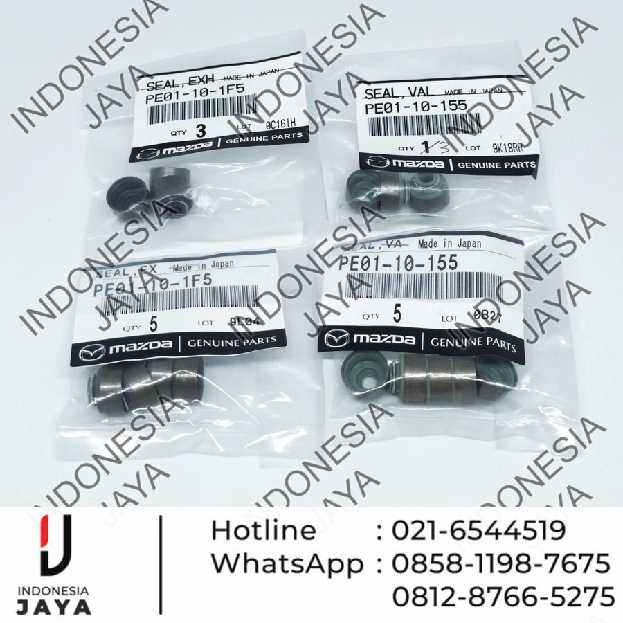 Sello de vástago de válvulas de motor OEM para Mazda MX-5 Miata CX-5 2012-2020 PE01-10-1F5 Foto 1 de 1