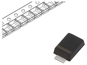 15X SS310F Diode: Rectifier Diode Schottky SMD 100V 3A SMA Flat DC COMPONENTS - Picture 1 of 1