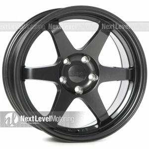 9SIX9 SIX-1 17x9 5x114.3 +35 CARBON GRAY TE37 STYLE WHEEL RIM CONCAVE JDM - Picture 1 of 10