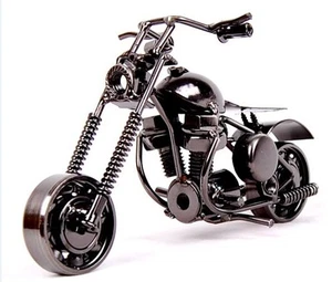 Metall-Motorradmodell Modell Motorrad Handgefertigt 15x7x7cm Neu  - Picture 1 of 2
