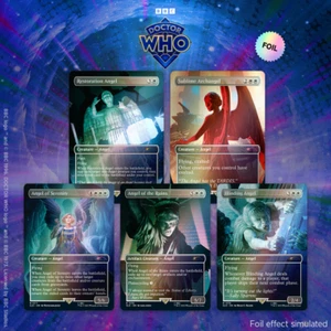 Magic the Gathering (MTG) Secret Lair x Doctor Who: The Weeping Angels (Foil) - Bild 1 von 6