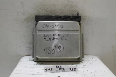 Unidade de controle de motor 2000-2001 VOLVO S60 S70 S80 ECU 0261206829 módulo 388 1M5 - Imagem 1 de 4