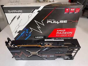 Sapphire Pulse AMD Radeon RX 6800 XT - Used in like new condition