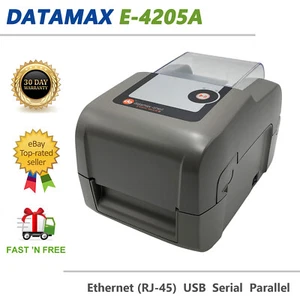 Datamax E-4205A E-Class Mark III Label Printer USB Ethernet Serial No AC Adapter - Picture 1 of 12