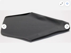 FUNDA ASIENTO HONDA XR 100 PINZA NEGRA 1985 1986 1987 1988 1989 1990-1998-2000 - Imagen 1 de 2