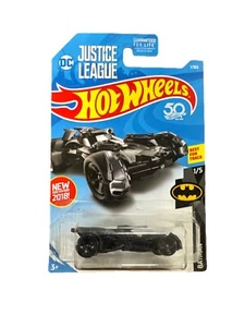 Hot Wheels New For 2018 DC Black Justice League Batmobile #1/5 - Photo 1/2
