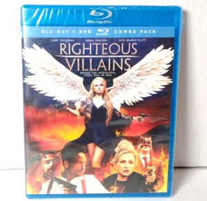 Righteous Villains Blu-Ray+DVD Combo Pack 2020 NEW SEALED - Foto 1 di 2