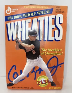 Vintage Wheaties Cereal Box Cal Ripken Jr. Baltimore Orioles 1990s Collectible - Picture 1 of 5