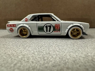 Hot Wheels 1/64 Scale Die-Cast Nissan Skyline Custom Wheel Swapped Loose - Image 1 of 4