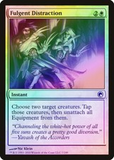 Fulgent Distraction FOIL Scars of Mirrodin NM White Common MAGIC CARD ABUGames
