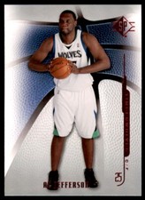 2008-09 SP Authentic Retail Al Jefferson Minnesota Timberwolves #7