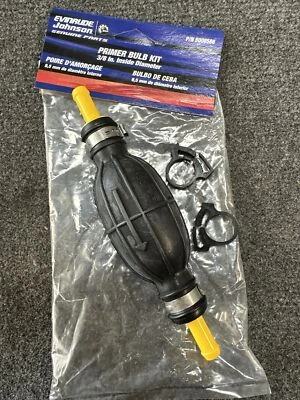 Johnson Evinrude OMC 5008586 3/8" Inside Diameter Hose Primer Bulb Kit NEW OEM - Image 1 of 3