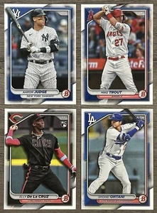 2024 Bowman Baseball Paper RC's & Vets #1-100: You Pick- Complete Your Set - Picture 1 of 1