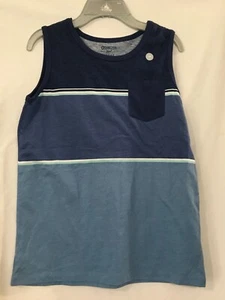 New Oshkosh Boys Stripes Shirt Tank Top Blue Many Sizes - Picture 1 of 3