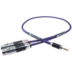 Dual XLR 3 Pin Female to 4.4 mm Pentaconn Balanced Stereo Breakout Adapter Cable - Picture 1 of 5