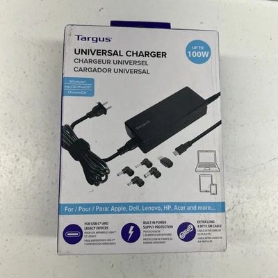 Universal Laptop Charger 100W Universal A.C Adaptor APM108TT New Targus - Image 1 of 4