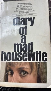 Diary of a Mad Housewife by Sue Kaufman Pb Rare Book Collectors Retro Books 70s - Foto 1 di 1