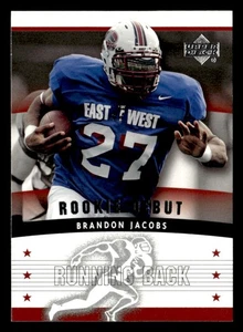 Brandon Jacobs 2005 Upper Deck Rookie Debut Rookie Card #192 Southern Illinois - Picture 1 of 2