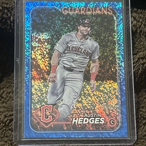 2024 Topps Update AUSTIN HEDGES BLUE Foil Parallel Guardians 700/999 #US174 NM+ - Picture 1 of 7