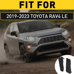 2PCS Front Bumper Tow Hook Cover 53286-42130 For 2019-2023 Toyota RAV4 LE - Picture 1 of 8
