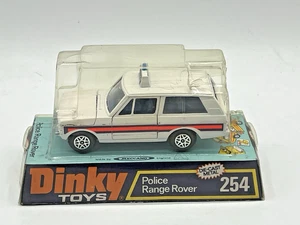 Dinky Police Range Rover No. 254 Vintage Boxed - Picture 1 of 15