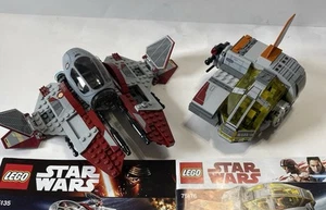 LEGO Star Wars 75135 Obi-Wan Jedi Interceptor, & 75176 NO MINIFIGURES, BOX - Picture 1 of 23