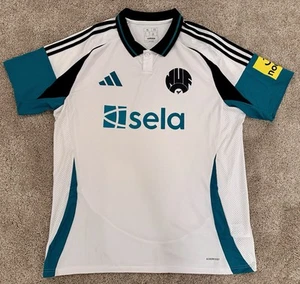 Adidas Newcastle United FC 2024/25 Third Jersey Mens Size XL IW0390 NEW White - Picture 1 of 13