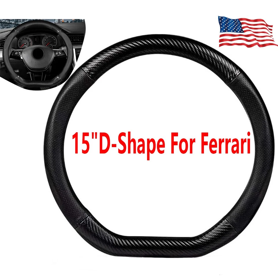 Cubiertas de volante de coche para Ferrari 360 funda de volante resistente al desgaste Foto 1 de 4