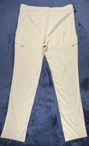 Peter Millar EB66 Hose Herren 38x32 Khaki Hellbraun Sand Performance 5 Pocket Chino - Bild 1 von 12