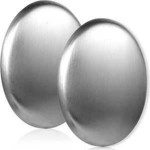 Edelstahl Seife Bar Handwäsche Küchengerät absorbiert Knoblauch Zwiebel Geruch - Bild 1 von 6