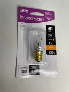 Feit Electric 40-watt Light Bulb - Appliance Soft White 2000 Hours 120v 360lumen - Picture 1 of 3