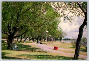 Parc Tremoy, lago Osisko, Rouyn-Noranda, Quebec, 1986 eslogan Klussendorf cancelar - Imagen 1 de 2