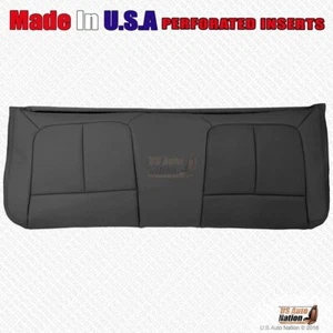 2011 - 2016 Ford F250 F350 F450 F550 Lariat Rear Driver Bottom Leather Cover Blk - Picture 1 of 7