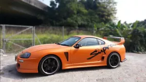 For 93-98 Supra MK4 JZA80 3000GT TR Type Fiberglass Side Skirt Tuning Body Kit - Bild 1 von 1