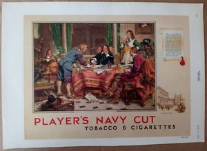 ANUNCIO DE REVISTA DE TABACO DE COLECCIÓN Player's Navy Cut de The Sketch 1938 - Imagen 1 de 1
