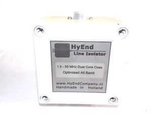 HYEND LINE ISOLATOR 1,5MHZ DUAL CORE KOAX OPTIMIERT ALL BAND - Bild 1 von 2