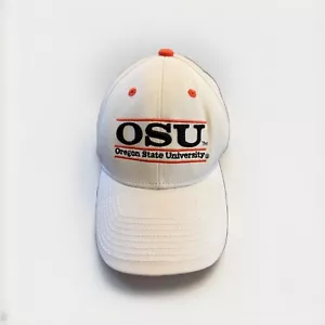 The Game Mens White NCAA Oregon State University Beavers SnapBack Hat Cap OSFM - Picture 1 of 8