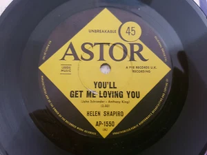 Helen Shapiro "You'll Get Me Loving You" 1968 Oz 7" 45rpm Northern Soul - Picture 1 of 2