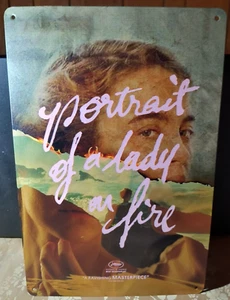 PORTRAIT OF A LADY ON FIRE Tin Sign 8x12 Poster Art Lesbian Romance LGBTQ+ - Picture 1 of 2