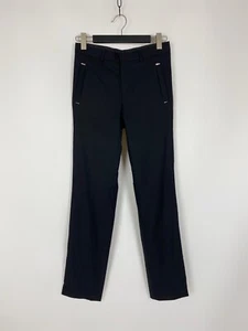 Givenchy Paris Black Wool Straight Fit Trousers Pants - Picture 1 of 12