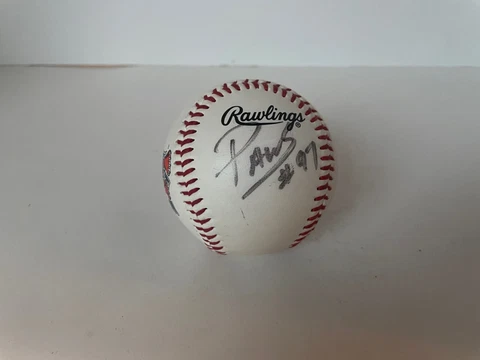 MLB Detroit Tigers 1997 Opening Day Commemorative Baseball Signed By Paws Cover