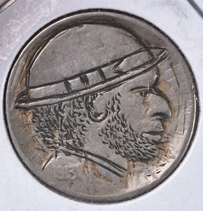 1913 T-2 Original Hobo Nickel - Early Date!! - Picture 1 of 2