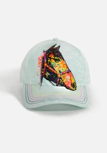 Gorra de béisbol Dean Russo Funky Horse, unisex, nueva, talla única ajustable - Imagen 1 de 3