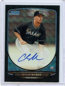 2013 Bowman Chrome Colin Moran Black Wave Auto #36/50 Pirates - Picture 1 of 2