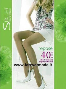 3 Collant donna Silca Reposè 40 den con guaina modellante 70 den art Repose 40 - Imagen 1 de 2
