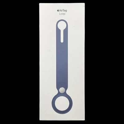 Подлинный оригинальный Apple AirTag полиуретан петля чехол - темно-синий MHJ03ZM/A - Изображение 1 из 4
