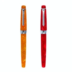 LORELEI 2006 Acrylic Resin Fountain Pen Iridium Extra Fine/F Nib Ink Pen Gift - Picture 1 of 13